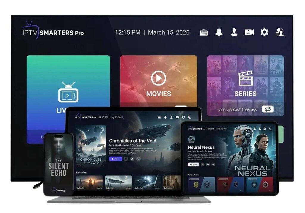 Interface IPTV Smarters Pro France sur Smart TV, Android, iPhone, PC et Fire TV Stick